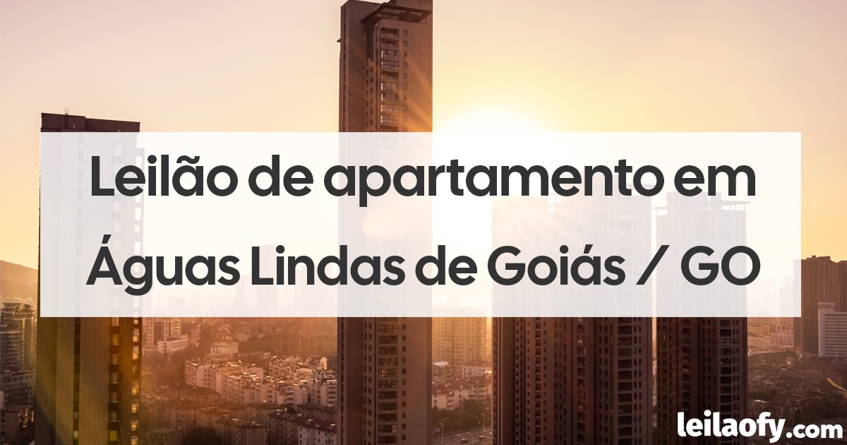 Apartamento à venda no bairro SETOR 03 em Águas Lindas de Goiás/GO