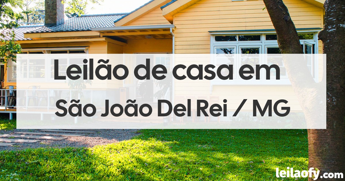 Casas à venda - São João del Rey, MG